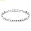 Vòng Tay, Lắc Tay Swarovski Imber Emily Tennis bracelet Round cut, White, Rhodium plated 1808960