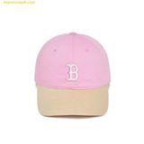  Mũ Lưỡi Trai MLB Basic Coloration Ball Cap Boston Red Sox Hồng 3ACP3303N-43VOS 