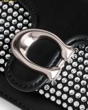  Túi Đeo Vai Coach Tabby Shoulder Bag 20 With Crystal CX216 Màu Đen 