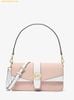  Túi Đeo Vai Michael Kors Greenwich Medium Signature Logo Convertible Crossbody Bag Powder Blush Multi 