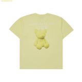  Áo Phông ADLV Fuzzy Bear Short Sleeve T-Shirt Màu Vàng 