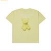 Áo Phông ADLV Fuzzy Bear Short Sleeve T-Shirt Màu Vàng
