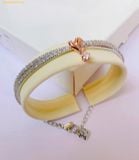  Vòng tay Swarovski Lifelong Heart bangle 5516544 White 