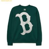  Áo Sweater MLB Bling Mega Logo Boston Red Sox 3AMTB1034-43GND 