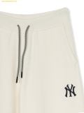  Quần Dài Ống Suông MLB Women's Varsity Sweater Wide Pants NY (Cream) 3FPTV0344-50CRS 