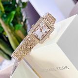  Đồng Hồ Michael Kors Petite Emery Pavé Gold-Tone Watch MK4826 