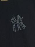  Áo Tay Dài MLB New York Yankees Basic Mega Logo Overfit Functional Long Sleeve T-Shirt 3ATSB0554-50BKS Đen 