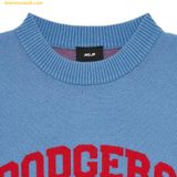  Áo Sweat Len MLB Varsity Sweater LA (D.Sky Blue) 3AKPV0134-07SBD 