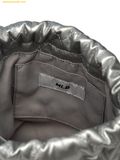  Túi Đeo Chéo MLB Basic Quilted PU Mini Bucket Crossbody Bag New York Yankees Silver 3ACRBQ16N-50SIS 