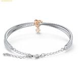  Vòng tay Swarovski Lifelong Heart bangle 5516544 White 