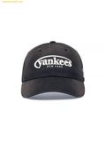  Mũ Lưỡi Trai MLB Vintage Washed Curve Logo Unstructured Ball Cap New York Yankees 3ACPV076N-50BKS Black 