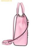  Túi Tote Marc Jacobs Mini Grind Coated Leather Tote Hồng Nhạt 