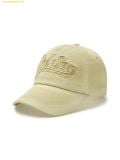  Mũ Lưỡi Trai MLB Varsity Cursive Washed Stitch Unstructured Ball Cap BOS Sand 3ACPV025N-43SAS 