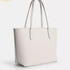  Túi Tote Coach Leather City Tote Shoulder Bag Chalk CR111 