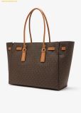  Túi Tote Michael Kors Hamilton Moderne Large Signature Logo Tote Bag 30F5GNXT3B Brown 