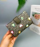  Ví Michael Kors Jet Set Medium Printed Signature Logo Wallet 35F5STVF6U Olive 