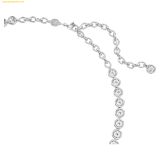  Dây Chuyền, Vòng Cổ Swarovski Imber Tennis necklace Round cut, White, Rhodium plated 5682595 