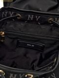  Balo MLB Monogram JQD Mini Backpack New York Yankees Black 7ABKM066N-50BKS 