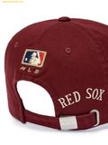  Mũ Lưỡi Trai MLB Cooperstown Patch Unstructured Ball Cap Boston Red Sox - 3ACPB105N-43WID - Đỏ Đô 