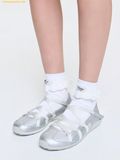 Giày Bệt MLB Flair Mary Jane New York Yankees Silver 3ASXMJ96N-50SIS 