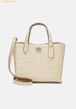  Túi Tote Coach Embossed Willow Tote - Handbag - Ivory C8562 
