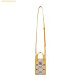  Túi Đeo Chéo MLB Monogram Phone Pouch New York Yankees Beige 3ACRH012N-50BGS 