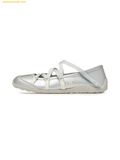  Giày Bệt MLB Flair Mary Jane New York Yankees Silver 3ASXMJ96N-50SIS 
