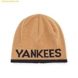  Mũ Len MLB Lettering Midvini NY (Sand) 3ABNM0836-50SAS 