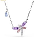  Dây Chuyền Swarovski Ariana Grande x Swarovski pendant Mixed cuts, Dragonfly, Multicolored, Rhodium plated 5737383 