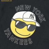  Áo Sweat MLB Smile Overfit Man-to-Man NY (Black) 3AMTN0424-50BKS Đen 