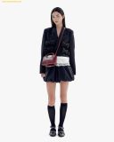  Túi Đeo Chéo Find Kapoor Market Bag 20 - Dark Brown Burgundy Đỏ 