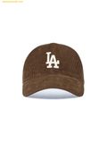  Mũ Lưỡi Trai MLB Corduroy Unstructured Ball Cap LA Dodgers 3ACPWC156-07BRS Nâu (Nhung Tâm) 