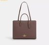 Túi Tote Coach Maggie Tote Bag Dark Stone CY666