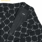  Áo Khoác Vest MLB Diamond Monogram Blazer Jacket New York Yankees (Đen) 3AJKM0124-50BKS 