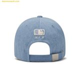  Mũ Lưỡi Trai MLB Culsive Lettering Denim Unstructured Ball Cap NY (L.Blue) 3ACPVD14N-50BLL 