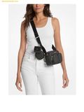  Túi Đeo Chéo Michael Kors Jet Set Medium Signature Logo Crossbody Bag with Case for Apple Airpods Pro® 35S2GTTC2B 
