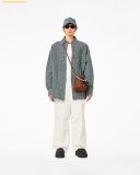  Túi Đeo Chéo Marc Jacobs The Leather Mini Bucket Bag 2S3HCR058H03 Nâu 