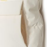  Áo Khoác Phao Ghile MLB Mega Logo Heavyweight Padded Vest BOS (Cream) 3ADVB0146-43CRS 