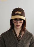  Mũ Lưỡi Trai Babblood Contrast Wool Ball Cap - Chocolate 