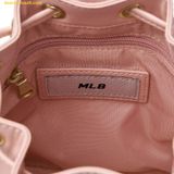 Túi Đeo Chéo MLB Drawstring Mini Bucket Bag Monogram Series New York Yankees 7ACRMD65N-50PKM Hồng 