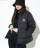  Áo Khoác Phao MLB Basic Mega Logo Short Padding NY 3ADJB0726-50BKS Đen 
