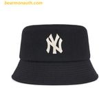  Mũ Bucket MLB Wool NEW YORK YANKEES 3AHTW0126-50BKS Đen 