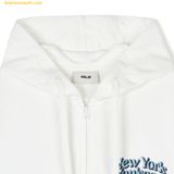  Áo Crop Hodie MLB Women's Varsity Crop Top NY (Ivory) 3FTRV0541-50IVS 