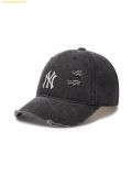  Mũ Lưỡi Trai MLB Damage Washed Unstructured Ball Cap NY (Charcoal Grey) 3ACPVV34N-50CGS 