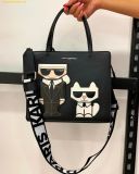  Túi Tote Karl Lagerfeld Paris Maybelle Satchel Màu Đen 