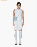  Túi Đeo Chéo Find Kapoor Ribbon Tie Heart Bag - Xanh Pale Blue 