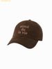 Mũ Lưỡi Trai ADLV Cotton Napping 3D Embo Ball Cap Brown