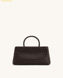  Túi Đeo Vai JW Pei Elora Woven Tote Bag - Nâu Đậm 