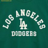  Áo Sweat MLB Women's Varsity Crop Man-to-Man LA (Green) 3FMTV0234-07GNS 