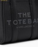  Túi Tote Vuông Marc Jacobs The Leather Small Crossbody Tote Bag 19 Black 